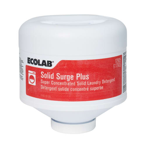 Ecolab® Solid Surge Plus NP Laundry Detergent, 9lb, #0017905